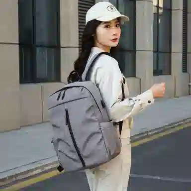 醇龙 商务潮流大容量防水 牛津布 双肩包 男女同款情侣款 多色