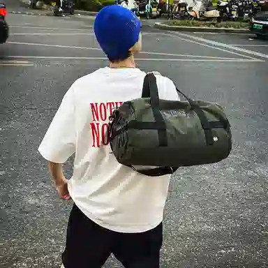 醇龙 健身包干湿分离游泳训练包大容量行李包轻便手提斜挎背包 尼龙 旅行包 男女同款情侣款 多色