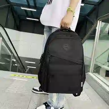 醇龙 休闲大容量耐磨 男女通用 双肩包 尼龙拼网 多色