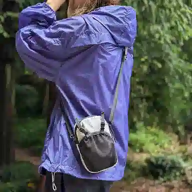 醇龙 户外水杯包轻量化斜挎包手机包运动登山 尼龙 单肩包 常规 男女同款情侣款 多色