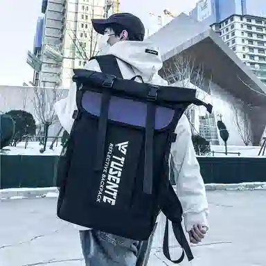 醇龙  男女通用多色牛津布旅行炫彩双肩包大容量电脑背包学生书包