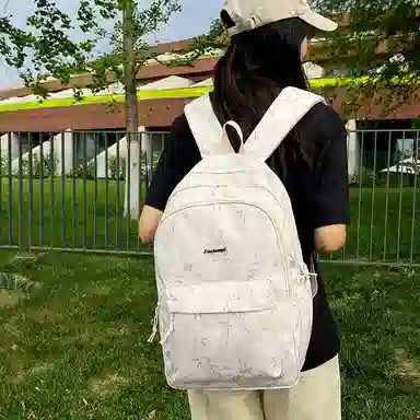 醇龙 国风简约大容量 尼龙 双肩包 常规 男女同款情侣款 多色