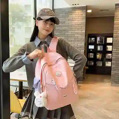 醇龙 高颜值小众洋气简约百搭外出旅游轻便 尼龙 双肩包 女款 多色