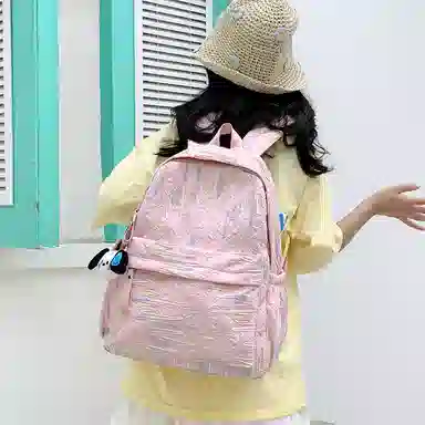 醇龙 男女通用 多色 牛津布 双肩包 拉链开合大容量休闲