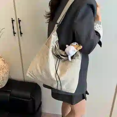 醇龙 简约时尚潮流百搭高级 尼龙布 单肩包 常规 男女同款情侣款 多色