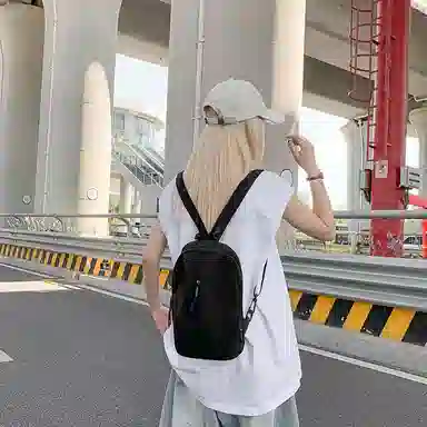 醇龙 外出轻便简约 尼龙 单肩斜挎双肩包 女款 多色