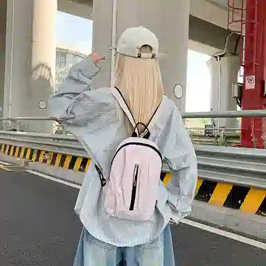 醇龙 外出轻便简约 尼龙 单肩斜挎双肩包 女款 多色