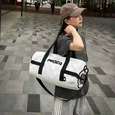醇龙 健身包干湿分离游泳训练包大容量行李包轻便手提斜挎背包 尼龙 旅行包 男女同款情侣款 多色