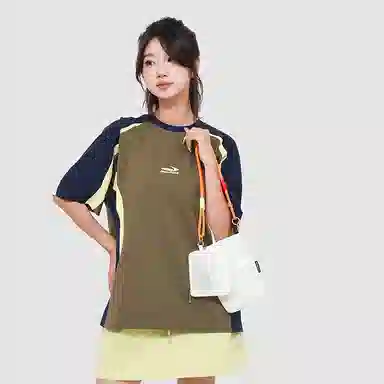 醇龙 网面设计轻便镂空透气 尼龙 斜挎包 女款 多色