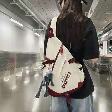 醇龙 尼龙 男女通用 多色 斜挎包 大容量拉链开合百搭休闲