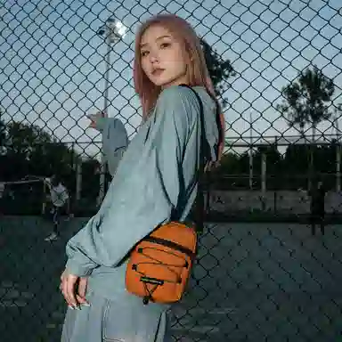 醇龙 潮酷个性小男运动休闲街头潮流男包轻便机能工装风学生 尼龙 斜挎包 常规 男女同款情侣款 多色