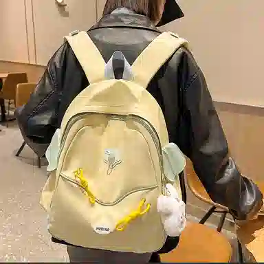 醇龙 高颜值小众洋气简约百搭外出旅游轻便 尼龙 双肩包 女款 多色