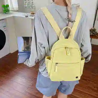 醇龙 时尚简约轻便百搭旅行背包旅游 尼龙 双肩包 常规 男女同款情侣款 多色