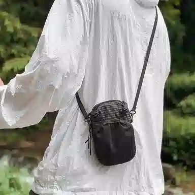 醇龙 户外水杯包轻量化斜挎包手机包运动登山 尼龙 单肩包 常规 男女同款情侣款 多色