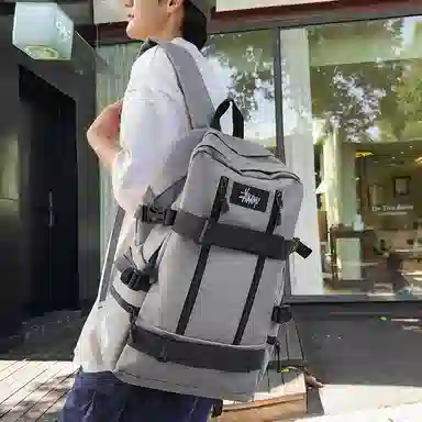 醇龙 日系潮牌电脑旅行大容量学生 牛津布 双肩包 男女同款情侣款 多色