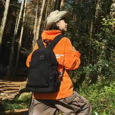 醇龙 港风运动休闲百搭书包轻便学生大容量登山超轻旅游背包 尼龙 双肩包 女款 多色