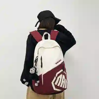 醇龙 简约大容量时尚百搭通勤学生 尼龙 双肩包 常规 男女同款情侣款 多色