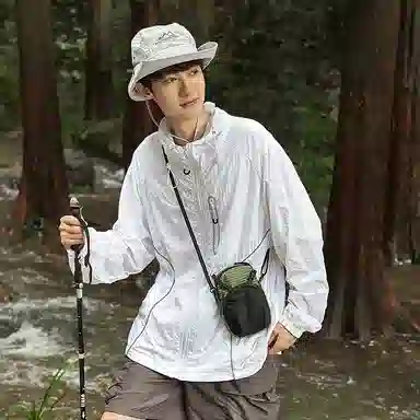 醇龙 户外水杯包轻量化斜挎包手机包运动登山 尼龙 单肩包 常规 男女同款情侣款 多色