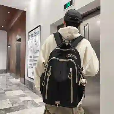 醇龙 潮流大容量时尚百搭 尼龙 双肩包 男女同款情侣款 多色