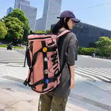 醇龙 多功能干湿分离休闲简约短途旅游时尚百搭 尼龙布 旅行包 男女同款情侣款 黑/青绿/军绿/黄/粉/卡其