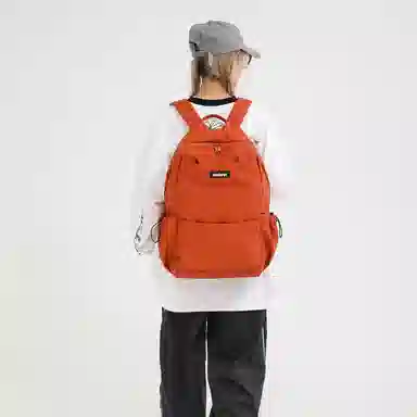 醇龙 简约大容量防水潮牌简约电脑 双肩包 牛津布 男女同款情侣款 多色