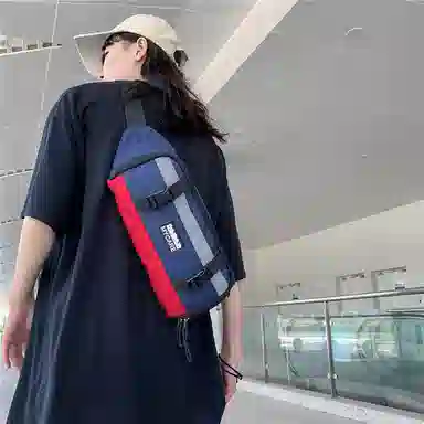 醇龙 运动多功能防水撞色轻便百搭 牛津布 腰包 男女同款情侣款 多色