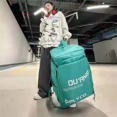 茵初 大容量收纳轻便个性百搭 牛津布 双肩包 常规 男女同款情侣款 多色