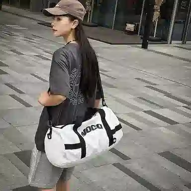 醇龙 健身包干湿分离游泳训练包大容量行李包轻便手提斜挎背包 尼龙 旅行包 男女同款情侣款 多色