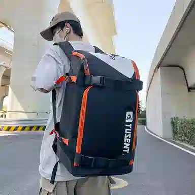 醇龙  大容量运动短途旅行多功能学生 牛津布 双肩包 男女同款情侣款 多色