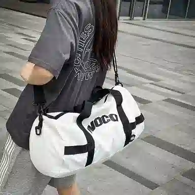 醇龙 健身包干湿分离游泳训练包大容量行李包轻便手提斜挎背包 尼龙 旅行包 男女同款情侣款 多色