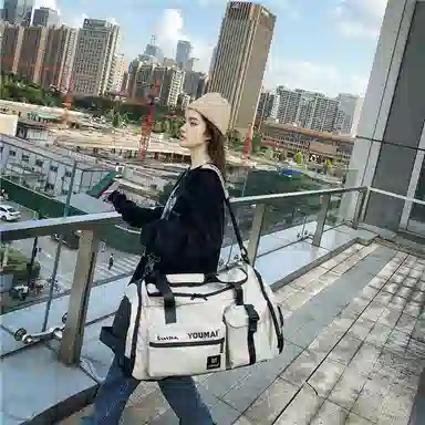 醇龙 大容量  多功能 干湿分离 尼龙 旅行包 男女同款情侣款 多色