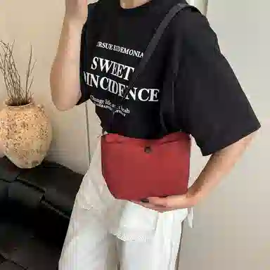 醇龙 通勤轻便百搭时尚 尼龙布 单肩包 常规 男女同款情侣款 多色