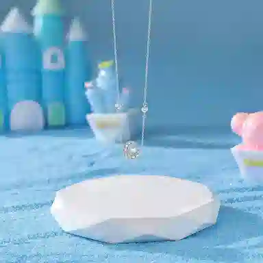 【纯银999】 赛菲尔 星月系列 小众设计经典百搭日常简约高级感精致轻奢平安通勤温柔气质可调节锁骨链#好运 足银 项链 女款