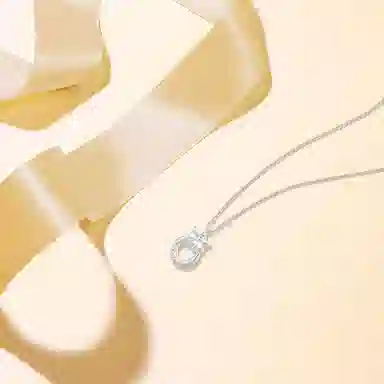 【纯银999】 赛菲尔 星月系列 经典设计百搭小众精致高级感简约轻奢时尚学生日常通勤约会温柔气质可调节锁骨链 足银 项链 女款