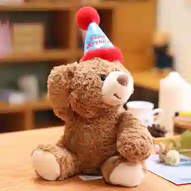 柏文熊 礼物熊 动物 玩偶 毛绒公仔