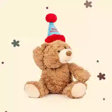 柏文熊 礼物熊 动物 玩偶 毛绒公仔
