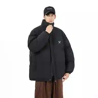 FUERZA Basic Logo Puffer Jacket