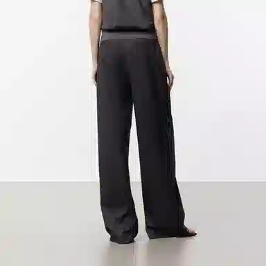 MOCO Pleated Casual Pants Deep Gray