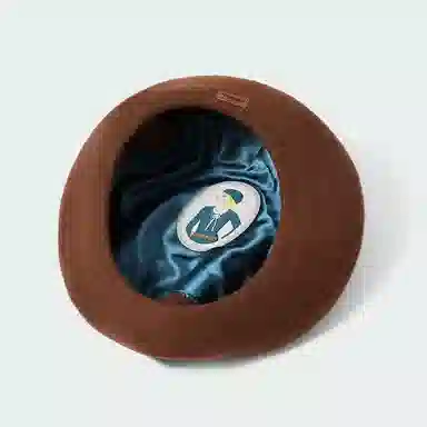 南极人 秋冬季  蓓蕾帽日系文艺复古画家帽子高品质纯色气质显脸小 绵羊毛 贝雷帽 女款