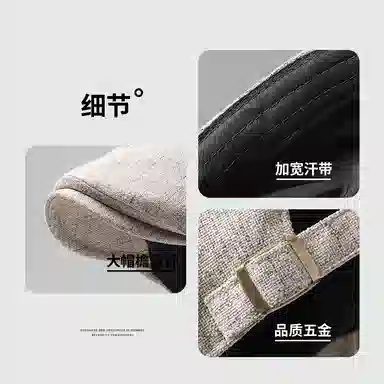 南极人 复古前进帽子显脸小适合方圆脸日系文艺反戴鸭舌帽休闲百搭报童画家帽 四季款 贝雷帽 男女同款情侣款