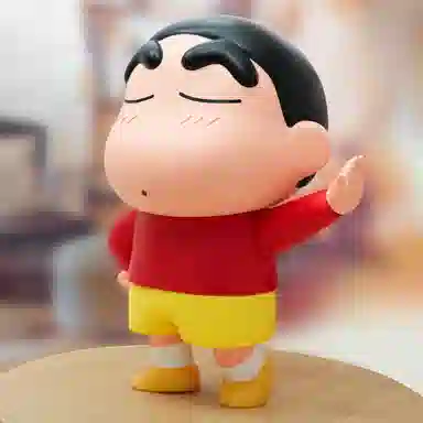 简动文创 蜡笔小新大娃大号公仔 比例手办