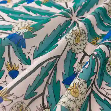 滚烫时光 蒲公英 棉 头巾领巾 男女同款情侣款