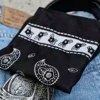Hot Time Cotton Bandana Paisley Hip Hop