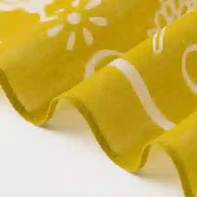 滚烫时光 森林繁花 棉 头巾 男女同款情侣款