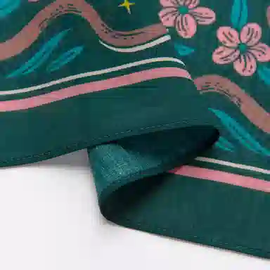 滚烫时光 森夜精灵 棉 头巾 男女同款情侣款