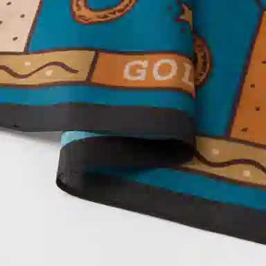 滚烫时光 马背牛仔 棉 方巾头巾领巾 男女同款情侣款