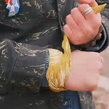 滚烫时光 森林繁花 棉 头巾 男女同款情侣款