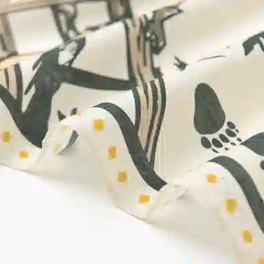 滚烫时光 纯棉牛仔女郎印花美式复古街舞方巾 头巾 男女同款情侣款