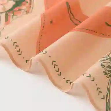 滚烫时光 西部吟风 棉 头巾方巾领巾 男女同款情侣款