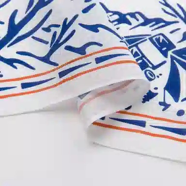 滚烫时光 旷野露营 棉 头巾 男女同款情侣款